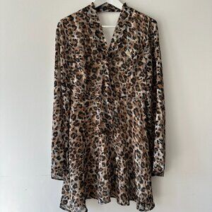 Forever 21 Contemporary Leopard Print Dress